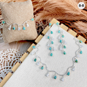 Solstice Serenade Sterling Silver & Stone Set-Necklaces-Rae Collective, Women's Online Fashion Boutique Located in Phoenix, Arizona (Scottsdale Area)