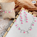 Solstice Serenade Sterling Silver & Stone Set-Necklaces-Rae Collective, Women's Online Fashion Boutique Located in Phoenix, Arizona (Scottsdale Area)