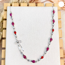 Opal Dreams Bow Necklace-Chain Necklaces-Rae Collective, Women's Online Fashion Boutique Located in Phoenix, Arizona (Scottsdale Area)