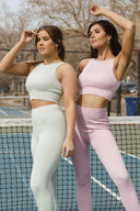 Moving On Ribbed Sports Bra-Sports Bras-Rae Collective, Women's Online Fashion Boutique Located in Phoenix, Arizona (Scottsdale Area)