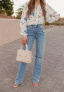 Marla Whipstitch Satchel Tote Bag-handbags-Krush Kandy, Women's Online Fashion Boutique Located in Phoenix, Arizona (Scottsdale Area)