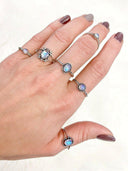Lil Hippie Moonstone Ring-Band Rings-Rae Collective, Women's Online Fashion Boutique Located in Phoenix, Arizona (Scottsdale Area)