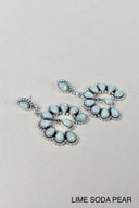 Double Luck Sterling Silver Earrings-Drop Earrings-Krush Kandy, Women's Online Fashion Boutique Located in Phoenix, Arizona (Scottsdale Area)