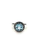 The Julianna Single Stone Sterling Silver Ring-Rings-Krush Kandy, Women's Online Fashion Boutique Located in Phoenix, Arizona (Scottsdale Area)