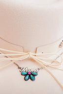 Mama Sterling Silver & Stone Necklace-Chain Necklaces-Rae Collective, Women's Online Fashion Boutique Located in Phoenix, Arizona (Scottsdale Area)
