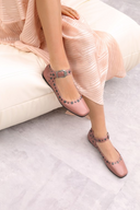 Mystic Mary Jane Studded Ballet Flat-Flats-Rae Collective, Women's Online Fashion Boutique Located in Phoenix, Arizona (Scottsdale Area)