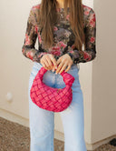 Midnight Rose Mesh Top-Long Sleeve Tops-Krush Kandy, Women's Online Fashion Boutique Located in Phoenix, Arizona (Scottsdale Area)