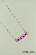 Radiant Quintessence Sterling Silver Necklace-Chain Necklaces-Krush Kandy, Women's Online Fashion Boutique Located in Phoenix, Arizona (Scottsdale Area)