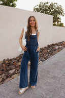 Mineral Wash Patched Pocket Jumpsuit Overall-Jumpsuits & Rompers-Krush Kandy, Women's Online Fashion Boutique Located in Phoenix, Arizona (Scottsdale Area)