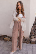 Seaside Breeze Mineral Wash Wide Leg Cropped Pants-Bottoms-Krush Kandy, Women's Online Fashion Boutique Located in Phoenix, Arizona (Scottsdale Area)