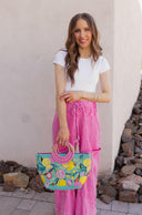 Seaside Breeze Mineral Wash Wide Leg Cropped Pants-Bottoms-Krush Kandy, Women's Online Fashion Boutique Located in Phoenix, Arizona (Scottsdale Area)