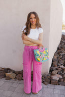 Seaside Breeze Mineral Wash Wide Leg Cropped Pants-Bottoms-Krush Kandy, Women's Online Fashion Boutique Located in Phoenix, Arizona (Scottsdale Area)