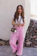Seaside Breeze Mineral Wash Wide Leg Cropped Pants-Bottoms-Rae Collective, Women's Online Fashion Boutique Located in Phoenix, Arizona (Scottsdale Area)
