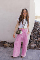 Seaside Breeze Mineral Wash Wide Leg Cropped Pants-Bottoms-Rae Collective, Women's Online Fashion Boutique Located in Phoenix, Arizona (Scottsdale Area)