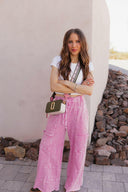 Seaside Breeze Mineral Wash Wide Leg Cropped Pants-Bottoms-Rae Collective, Women's Online Fashion Boutique Located in Phoenix, Arizona (Scottsdale Area)