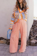 Seaside Breeze Mineral Wash Wide Leg Cropped Pants-Bottoms-Rae Collective, Women's Online Fashion Boutique Located in Phoenix, Arizona (Scottsdale Area)