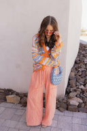 Seaside Breeze Mineral Wash Wide Leg Cropped Pants-Bottoms-Krush Kandy, Women's Online Fashion Boutique Located in Phoenix, Arizona (Scottsdale Area)