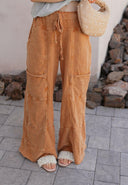 Seaside Breeze Mineral Wash Wide Leg Cropped Pants-Bottoms-Rae Collective, Women's Online Fashion Boutique Located in Phoenix, Arizona (Scottsdale Area)