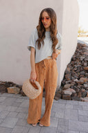 Seaside Breeze Mineral Wash Wide Leg Cropped Pants-Bottoms-Rae Collective, Women's Online Fashion Boutique Located in Phoenix, Arizona (Scottsdale Area)