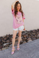 World Tour Rock N Roll Graphic Boyfriend Fit Tee PREORDER-Graphic Tees-Rae Collective, Women's Online Fashion Boutique Located in Phoenix, Arizona (Scottsdale Area)
