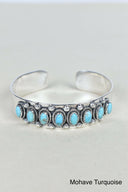Octet Gem Sterling Silver Cuff-Cuffs-Rae Collective, Women's Online Fashion Boutique Located in Phoenix, Arizona (Scottsdale Area)