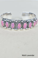 Octet Gem Sterling Silver Cuff-Cuffs-Krush Kandy, Women's Online Fashion Boutique Located in Phoenix, Arizona (Scottsdale Area)