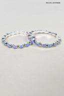 Tiffany Sterling Silver Hoop Earrings | PREORDER NOW OPEN-Hoop Earrings-Krush Kandy, Women's Online Fashion Boutique Located in Phoenix, Arizona (Scottsdale Area)