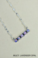 Radiant Quintessence Sterling Silver Necklace-Chain Necklaces-Krush Kandy, Women's Online Fashion Boutique Located in Phoenix, Arizona (Scottsdale Area)