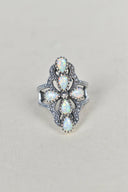Victoria Sterling Silver Stone Crawler Ring-Crawler Rings-Rae Collective, Women's Online Fashion Boutique Located in Phoenix, Arizona (Scottsdale Area)