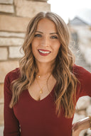 Niki Biki Right Decision V Neck Crop Top | (4 colors!)-Long Sleeve Tops-Rae Collective, Women's Online Fashion Boutique Located in Phoenix, Arizona (Scottsdale Area)