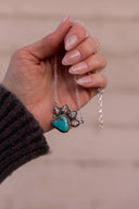 My Little Dog Paw Stone Necklace-Chain Necklaces-Rae Collective, Women's Online Fashion Boutique Located in Phoenix, Arizona (Scottsdale Area)