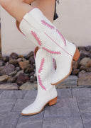 Jade Western Spirit Long Boots-Shoes-Rae Collective, Women's Online Fashion Boutique Located in Phoenix, Arizona (Scottsdale Area)
