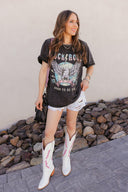 Vintage Rock N Roll 1981 Graphic Tee-Graphic Tees-Rae Collective, Women's Online Fashion Boutique Located in Phoenix, Arizona (Scottsdale Area)