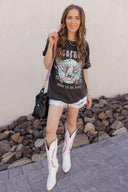Vintage Rock N Roll 1981 Graphic Tee-Graphic Tees-Krush Kandy, Women's Online Fashion Boutique Located in Phoenix, Arizona (Scottsdale Area)