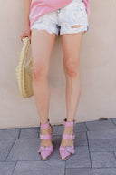 Hendrix Strappy Buckle Sandal-Sandals-Krush Kandy, Women's Online Fashion Boutique Located in Phoenix, Arizona (Scottsdale Area)