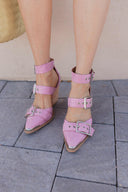 Hendrix Strappy Buckle Sandal-Sandals-Krush Kandy, Women's Online Fashion Boutique Located in Phoenix, Arizona (Scottsdale Area)
