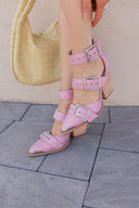 Hendrix Strappy Buckle Sandal-Sandals-Krush Kandy, Women's Online Fashion Boutique Located in Phoenix, Arizona (Scottsdale Area)