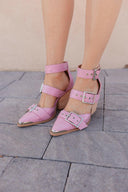 Hendrix Strappy Buckle Sandal-Sandals-Krush Kandy, Women's Online Fashion Boutique Located in Phoenix, Arizona (Scottsdale Area)