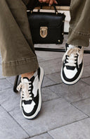 Concept Color Block Sneaker | Black-Sneakers-Rae Collective, Women's Online Fashion Boutique Located in Phoenix, Arizona (Scottsdale Area)