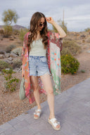 Patchwork Multi Kimono-kimono-Rae Collective, Women's Online Fashion Boutique Located in Phoenix, Arizona (Scottsdale Area)