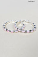 Tiffany Sterling Silver Hoop Earrings | PREORDER NOW OPEN-Hoop Earrings-Krush Kandy, Women's Online Fashion Boutique Located in Phoenix, Arizona (Scottsdale Area)