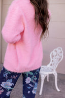 Luxe Soft Fuzzy Button Cardigan-Cardigans-Krush Kandy, Women's Online Fashion Boutique Located in Phoenix, Arizona (Scottsdale Area)