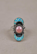 Lunar Crescent Sterling Silver Ring-Crawler Rings-Krush Kandy, Women's Online Fashion Boutique Located in Phoenix, Arizona (Scottsdale Area)