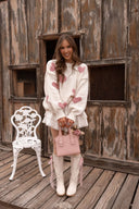LOVE YOU to PIECES Heart Knit Sweater-Sweater-Krush Kandy, Women's Online Fashion Boutique Located in Phoenix, Arizona (Scottsdale Area)