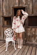LOVE YOU to PIECES Heart Knit Sweater-Sweater-Krush Kandy, Women's Online Fashion Boutique Located in Phoenix, Arizona (Scottsdale Area)