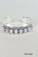 Octet Gem Sterling Silver Cuff-Cuffs-Krush Kandy, Women's Online Fashion Boutique Located in Phoenix, Arizona (Scottsdale Area)