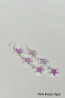 3 Star General Sterling Silver Earrings-Drop Earrings-Rae Collective, Women's Online Fashion Boutique Located in Phoenix, Arizona (Scottsdale Area)