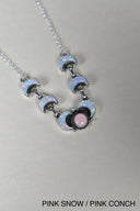 Lunar Crescent Necklace-Chain Necklaces-Rae Collective, Women's Online Fashion Boutique Located in Phoenix, Arizona (Scottsdale Area)