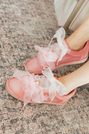 The Sandy Star Sneaker, Pink-Sneakers-Krush Kandy, Women's Online Fashion Boutique Located in Phoenix, Arizona (Scottsdale Area)