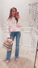 Sweetheart Luxe Knit Sweater